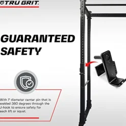 TG TRU GRIT Fitness Flat Foot Dynamic Rack Black