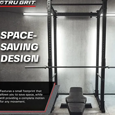 TG TRU GRIT Fitness Flat Foot Dynamic Rack Black