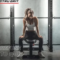 TG TRU GRIT Fitness Flat Foot Dynamic Rack Black