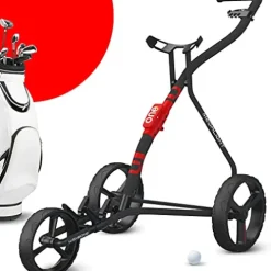 TGU-GOLF Push Carts Red