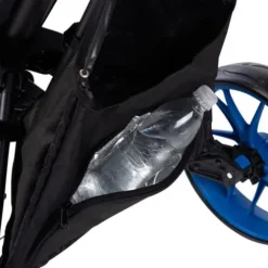 TGW Tour 4-Wheel Golf Push Cart Dark Grey/Blue