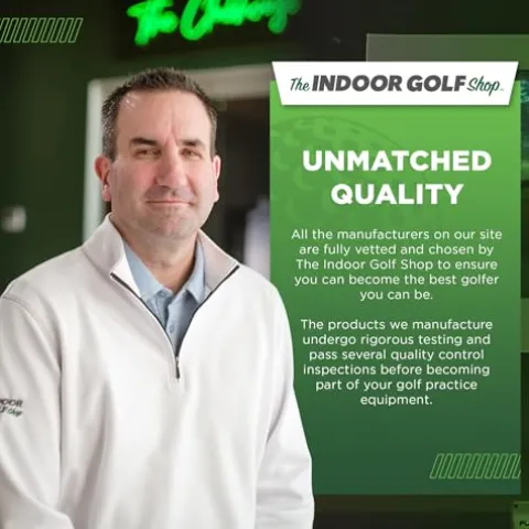 The Indoor Golf Shop DIY Golf Simulator Enclosure 9×12 – Black