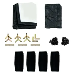 The Indoor Golf Shop DIY Golf Simulator Enclosure Black