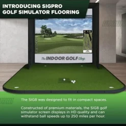 The Indoor Golf Shop SIG12 Simulator Flooring