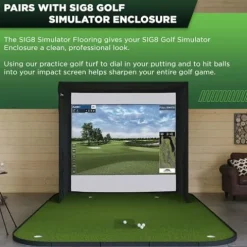 The Indoor Golf Shop SIG12 Simulator Flooring