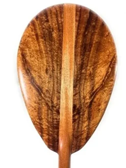 Tikimaster AAA Grade Watermarks Curls Koa Paddle 48 Inch Steersman