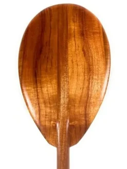 Tikimaster Blonde Curls Koa Outrigger Paddle 60 Inch Steersman
