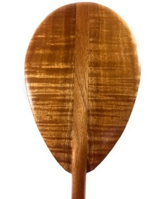 Tikimaster Curly Koa Paddle 48 Inch Steersman Made in Hawaii