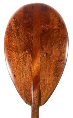 Tikimaster Premium Watermarks Curls Koa Paddle 60″ Steersman Made in Hawaii