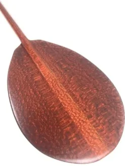 Tikimaster Rare Snakewood Decorative Outrigger Paddle 60 in Yellow