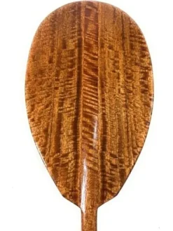 Tikimaster Tiger Curls Mango Outrigger Canoe Paddle 60 Inches