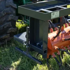 Titan Attachments 62″ 3 Point Drum Aerator for Cat 1 & 2 Tractors with 88 Coring Plugs