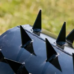 Titan Attachments 3 FT Tow-Behind Drum Spike Aerator with Wheel Kit