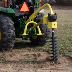 Titan Attachments 30 HP 3 Point Post Hole Digger with 6in Auger Attachment