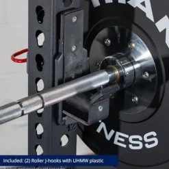 Titan Fitness 100″ Black Bolt-Down Power Rack 2000 LB Capacity