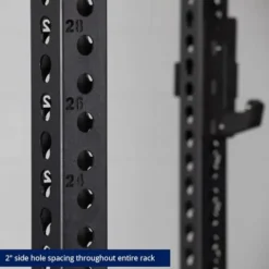 Titan Fitness Bolt-Down Power Rack 42″ Depth 2000 LB Cage Black