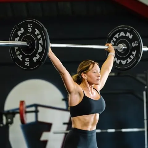 Titan Fitness EZ-Grip Urethane Olympic Weight Plates 340 LB Set