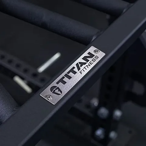 Titan Fitness Hybrid Angled Multi-Grip Olympic Barbell V3, Rated 1,900 LB