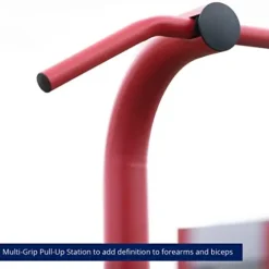 Titan Fitness Outdoor Power Tower Red