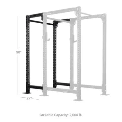 Titan Fitness Power Rack Extension Kit 90″ Black