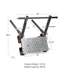 Titan Fitness Power Rack Stealth Leg Press 500 LB