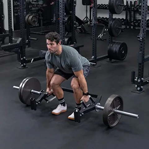 Titan Fitness Rackable Open Trap Bar 1,500 LB Rated Olympic Barbell