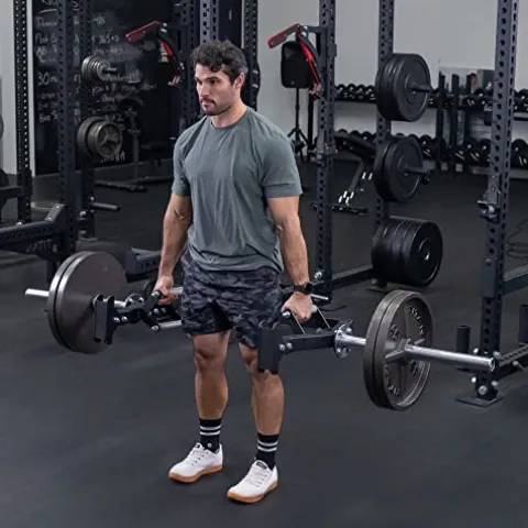 Titan Fitness Rackable Open Trap Bar 1,500 LB Rated Olympic Barbell