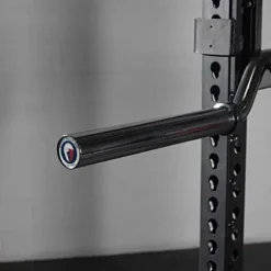 Titan Fitness Rackable Safety Squat Olympic Bar 1,500 LB Shoulder and Arm Pads Balanced Camber Design