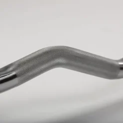 Titan Fitness Rubber EZ Curl Fixed Barbells 20 LB-110 LB for Strength Training & Weightlifting