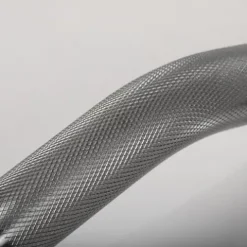 Titan Fitness Rubber EZ Curl Fixed Barbells 20 LB-110 LB for Strength Training & Weightlifting