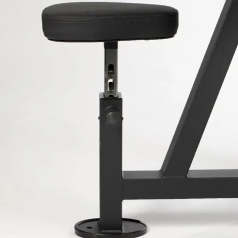 Titan Fitness Seated Preacher Curl Bench Black, Max Load 250 LB, Bicep Curl Support Training