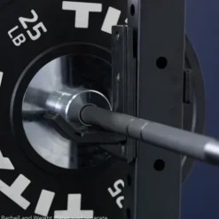 Titan Fitness T-3 Series Black Short Power Rack 24in Depth 1,100 LB Capacity