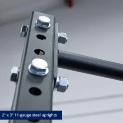 Titan Fitness T-3 Series Black Tall Power Rack 36in Depth Weight Plate Holders 1,100 LB Capacity