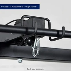 Titan Fitness T-2 Series LAT Tower Power Rack Attachment 83-in. Height