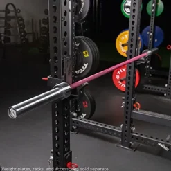 Titan Fitness Women’s Pink Cerakote 15 KG 25MM Titan Series Barbell – USA Made, 1,500 LB Capacity