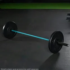 Titan Fitness Women’s Teal Cerakote 15 KG 25MM Barbell – USA Made Multipurpose Bar