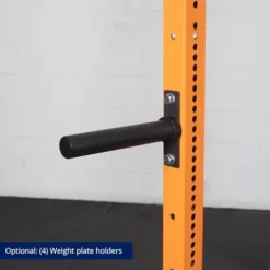 Titan Fitness X-3 Series 80″ Orange Bolt-Down Power Rack