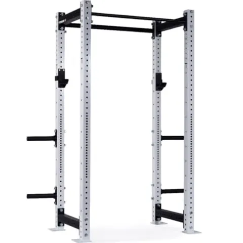Titan Fitness X-3 Series 90″ White Bolt-Down Power Rack 1650 LB Cage
