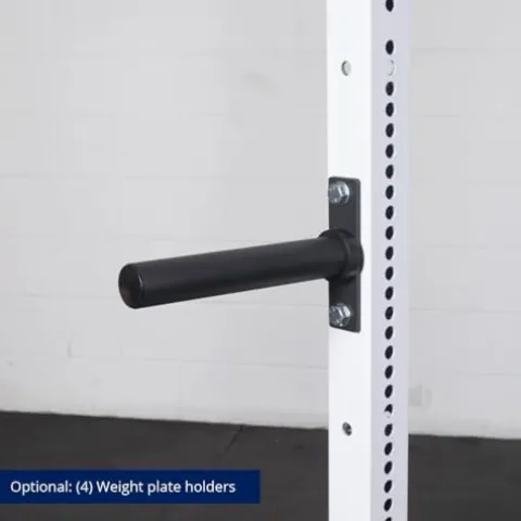 Titan Fitness X-3 Series 90″ White Bolt-Down Power Rack 1650 LB Cage