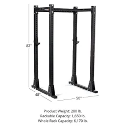 Titan Fitness X-3 Series Flat Foot Power Rack 82-in H 30-in D