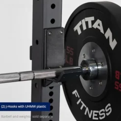 Titan Fitness X-3 Series Tall Bolt-Down Power Rack 36-in. Depth