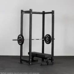 Titan Fitness X-3 Series Tall Bolt-Down Power Rack 36-in. Depth Black