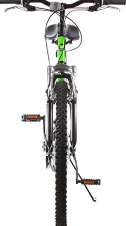 Titan Trail 21-Speed Suspension Men’s Mountain Bike 18-Inch Frame Green/Black