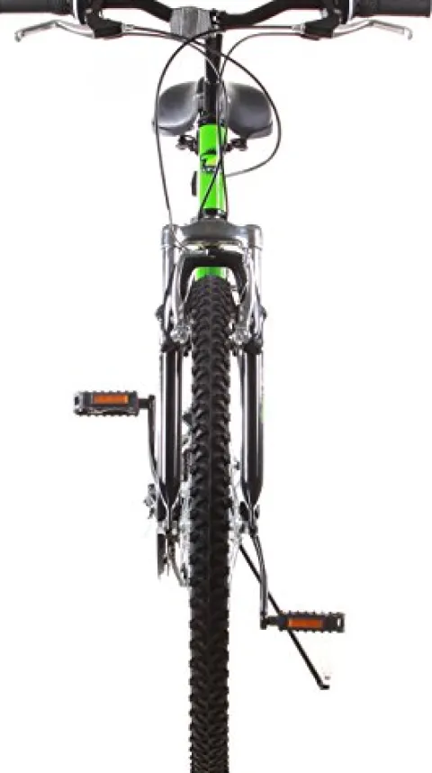 Titan Trail 21-Speed Suspension Men’s Mountain Bike 18-Inch Frame Green/Black