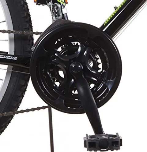 Titan Trail 21-Speed Suspension Men’s Mountain Bike 18-Inch Frame Green/Black