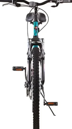 Titan Women’s Mountain Bike 21-Speed Suspension 17-Inch Frame Black and Teal