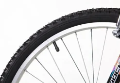 Titan Women’s Mountain Bike 21-Speed Suspension 17-Inch Frame Black and Teal