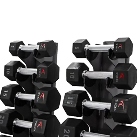 TKO 10 Pair Vertical Dumbbell Rack