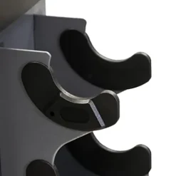 TKO 8 Pr. Vertical Dumbbell Rack Gray