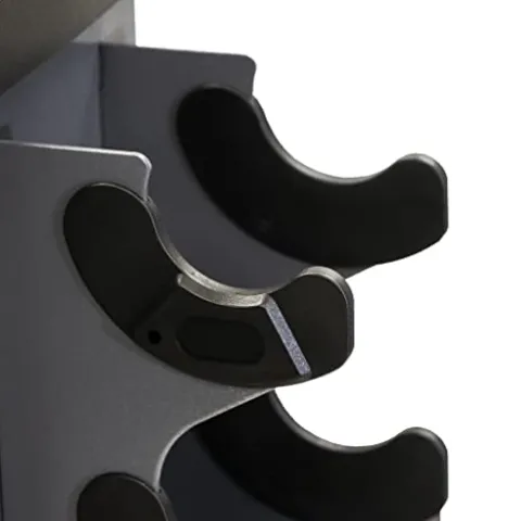 TKO 8 Pr. Vertical Dumbbell Rack Gray